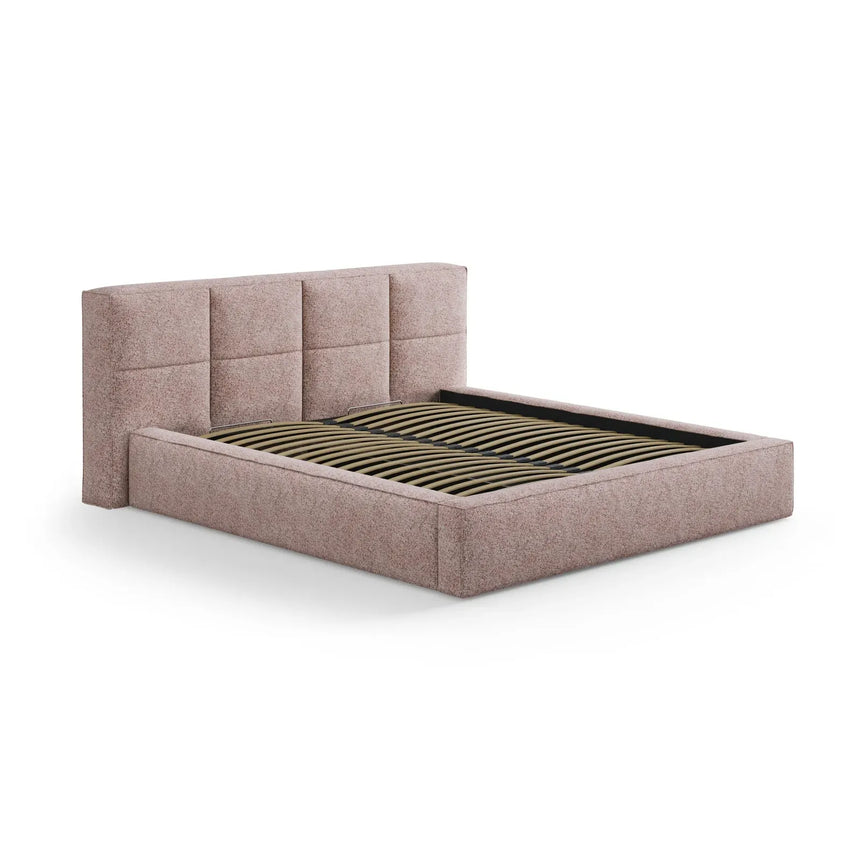 Darren Kopfteil - passend zum Bett Simon - in Strukturierter Stoff, für 180x200 cm - ZEN ZONE Furniture