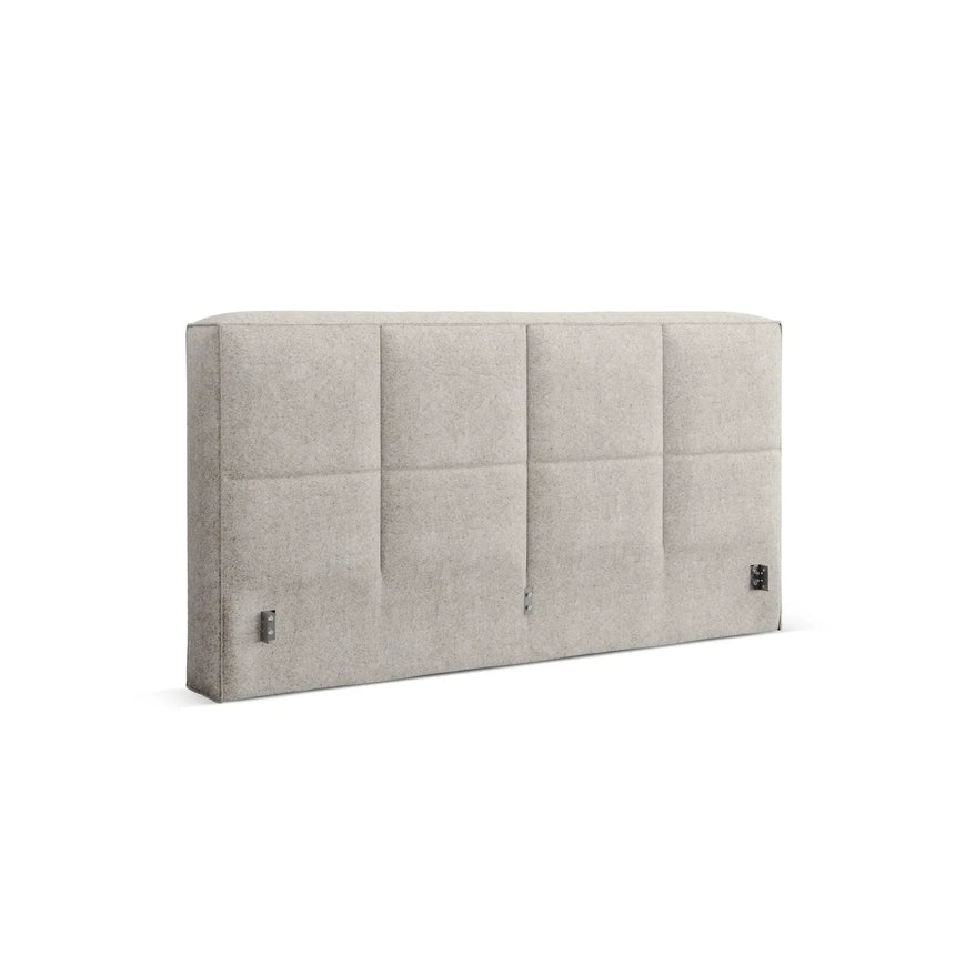 Darren Kopfteil - passend zum Bett Simon - in Strukturierter Stoff, für 140x200 cm - ZEN ZONE Furniture