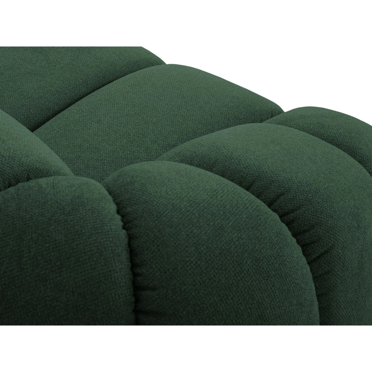 Diana 2-Sitzer Sofa aus Strukturierter Stoff in Grün (Bubble 12), 214x114 cm von Micadoni – Bild 7