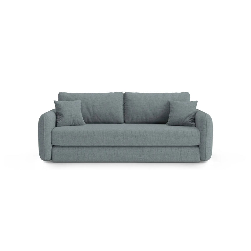 Dormi 3-Sitzer Sofa mit Schlaffunktion, aus Samt oder Strukturstoff, 225x94 cm - ZEN ZONE Furniture