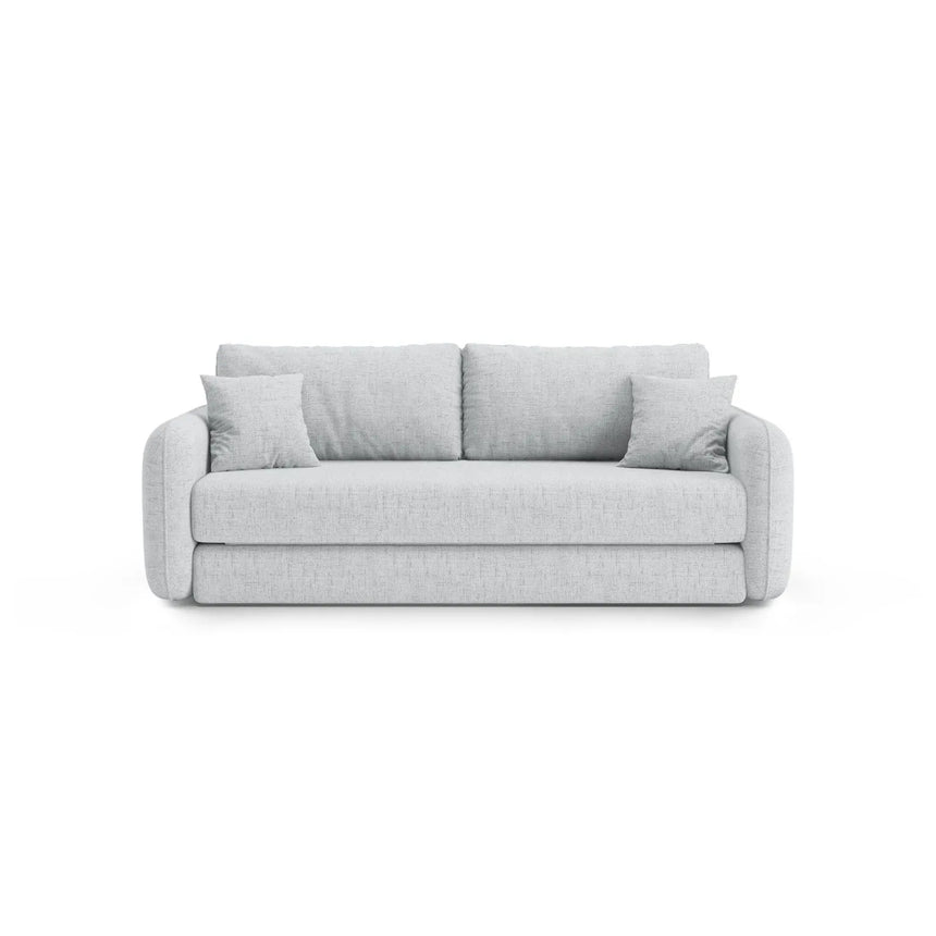 Dormi 3-Sitzer Sofa mit Schlaffunktion, aus Samt oder Strukturstoff, 225x94 cm - ZEN ZONE Furniture