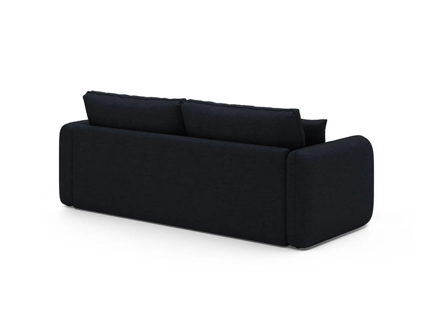 Dormi 3-Sitzer Sofa mit Schlaffunktion, aus Strukturierter Stoff in Königsblau (Moly 79), 225x94 cm von Micadoni – Bild 8