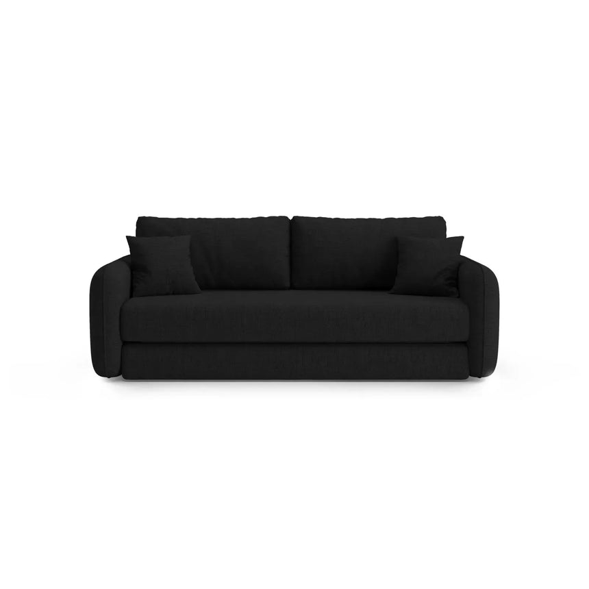 Dormi 3-Sitzer Sofa mit Schlaffunktion, aus Samt oder Strukturstoff, 225x94 cm - ZEN ZONE Furniture