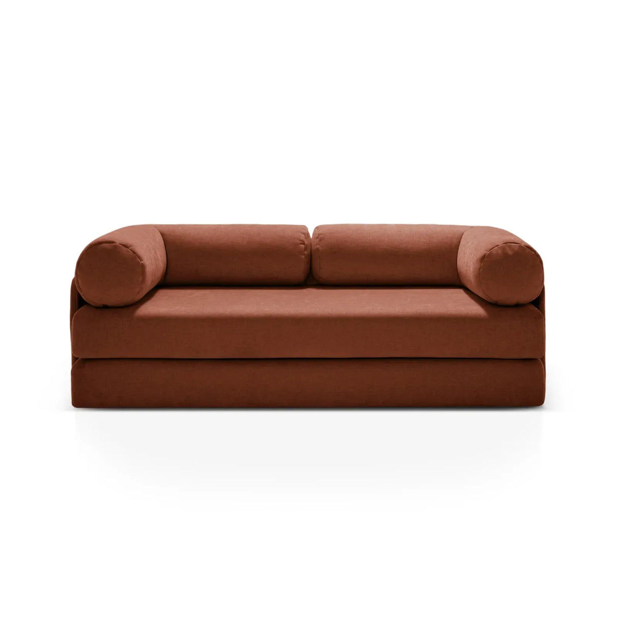 Dreamy 3-Sitzer Sofa mit Schlaffunktion, aus Strukturstoff, 206x95 cm - ZEN ZONE Furniture