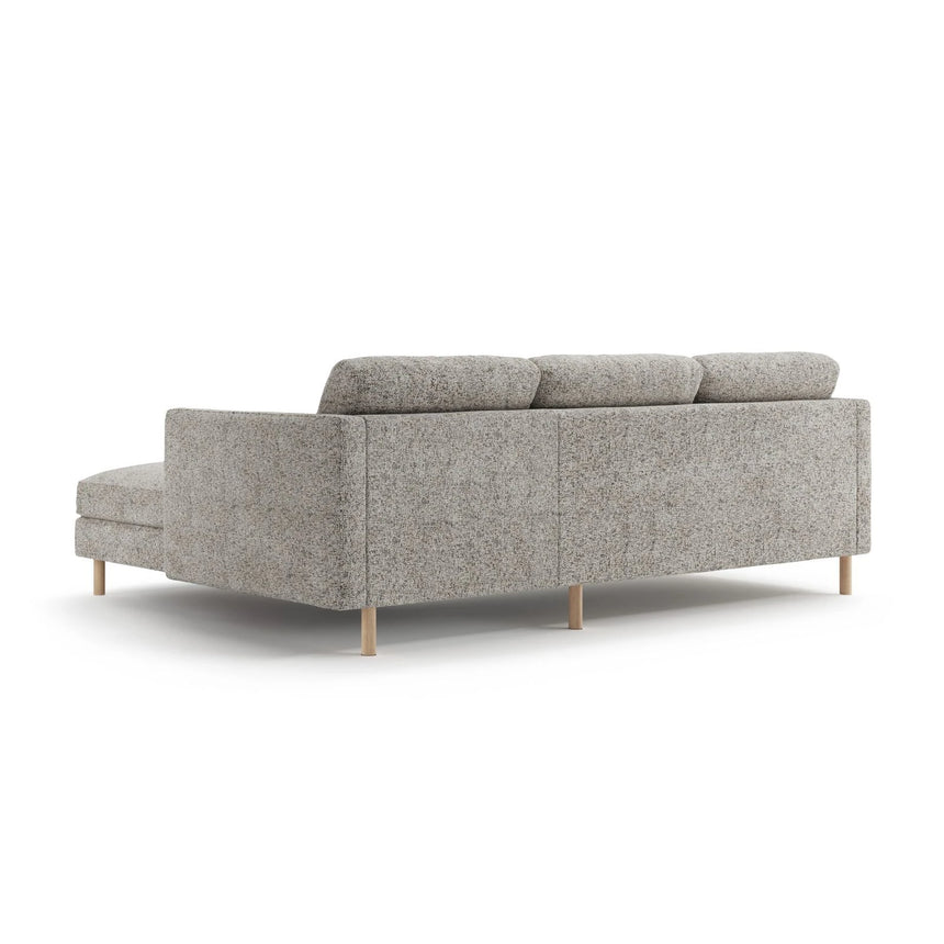 Eden 3-Sitzer Ecksofa, Rechte Seite, aus Strukturstoff, 250x150 cm von Micadoni – Bild 4