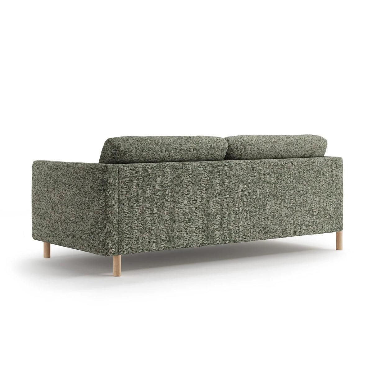 Eden 4-Sitzer Sofa aus Strukturierter Stoff in Moosgrün meliert (Puente 33), 209x92 cm von Micadoni – Bild 4