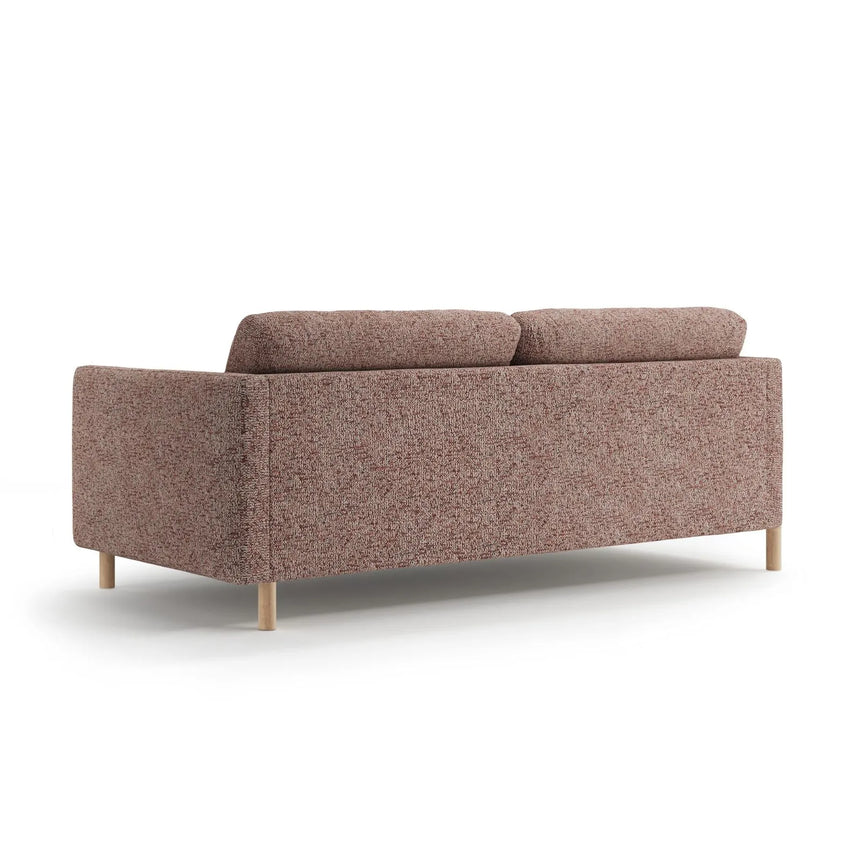 Eden 4-Sitzer Sofa aus Strukturierter Stoff in Pink Melange (Puente 68), 209x92 cm von Micadoni – Bild 4