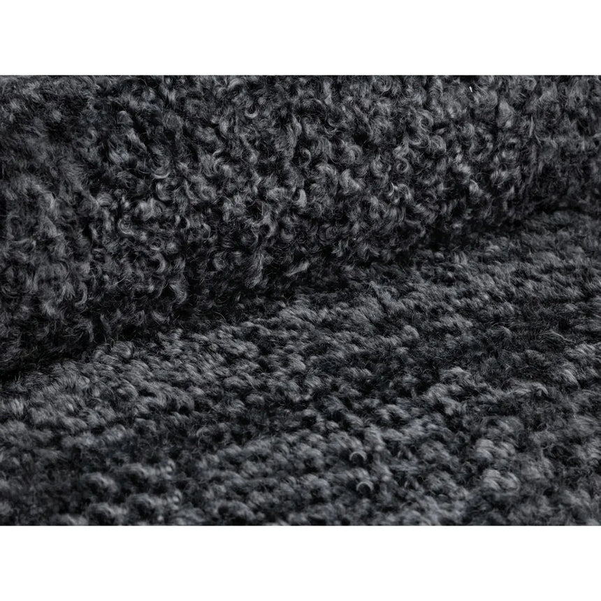 Eloise Bett mit Kopfteil und Stauraum aus Boucle in Dunkelgrau (Rolf 7), 140x200 cm von Micadoni – Bild 6