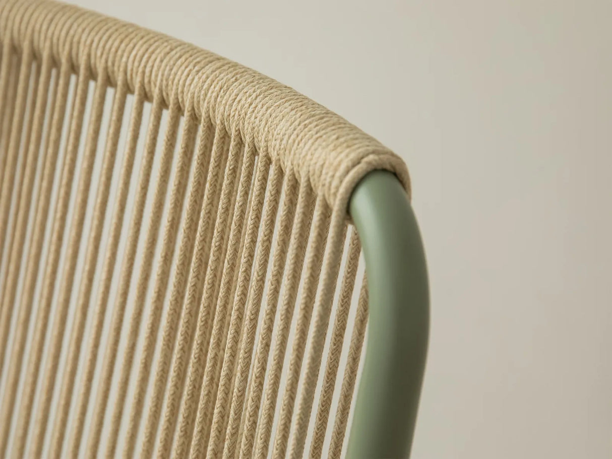 Gartenstuhl Peralta aus Aluminium und geflochtenem Seil 62x57x83.5 von Micadoni – Produktbild 8