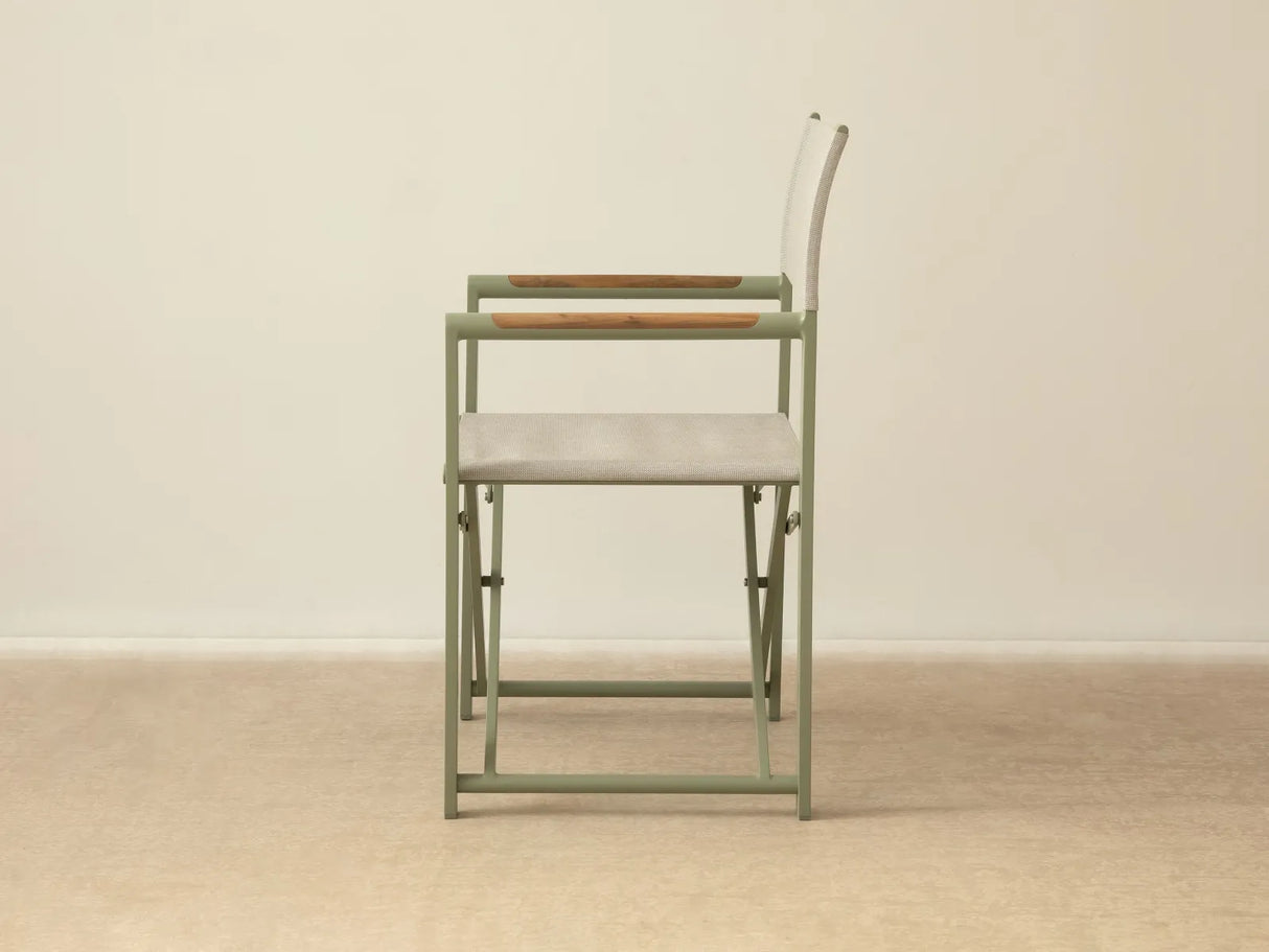 Gartenstuhl Salines verstellbar aus Aluminium und Polyestergewebe 57x50.5x89 von Micadoni – Produktbild 5