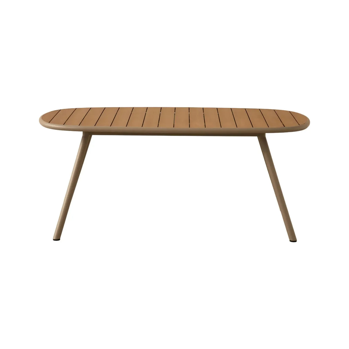 Gartentisch Niublau aus Aluminium und Kunststoff 180x90x75 von Micadoni – Produktbild 1