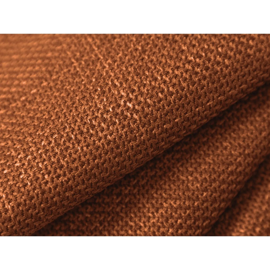 Gloria 4-Sitzer Ecksofa mit Schlaffunktion und Bettkasten, Rechte Seite, aus Strukturierter Stoff in Ziegel (Bjorn 42), 266x170 cm von Micadoni – Bild 6