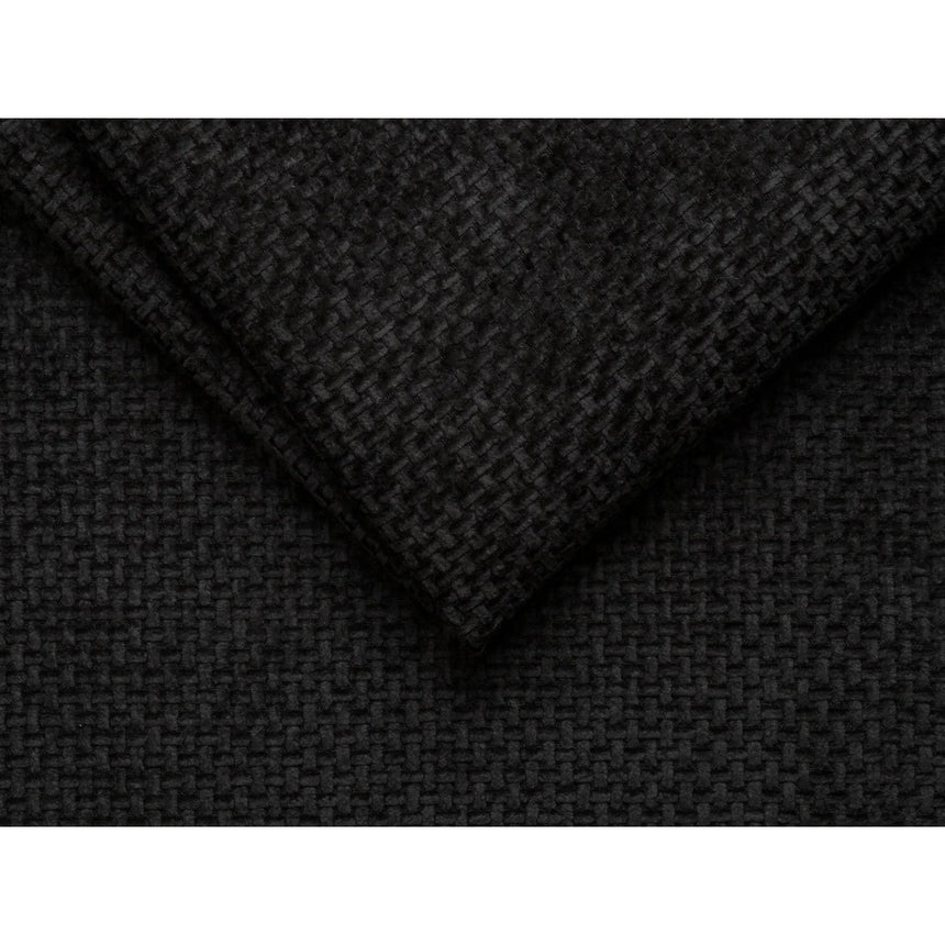 Jennifer 4-Sitzer Ecksofa, Rechte Seite, aus Chenille in Anthrazit (Eden 21 Black), 234x167 cm von Micadoni – Bild 5