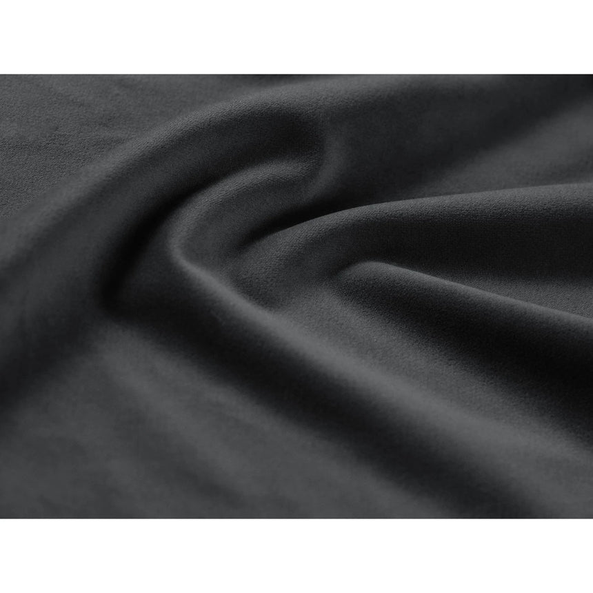 Jennifer 4-Sitzer Ecksofa, Rechte Seite, aus Samt in Grau (Bluvel 14), 234x167 cm von Micadoni – Bild 5