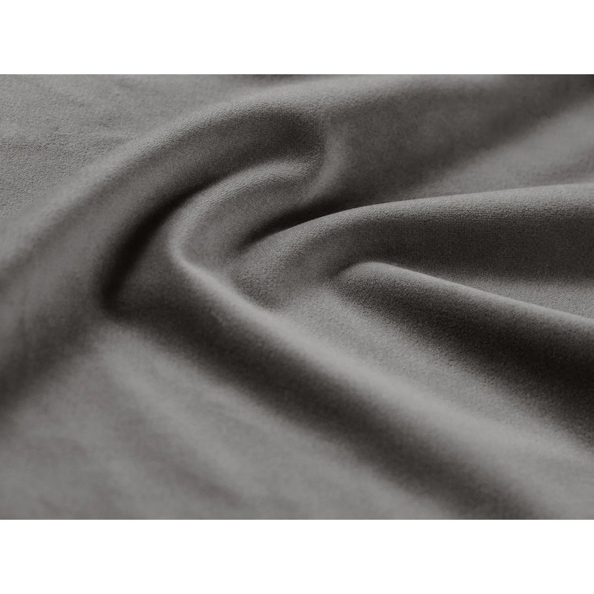 Jennifer Pouf aus Samt in Hellgrau (Bluvel 13), 102x80 cm von Micadoni – Bild 4