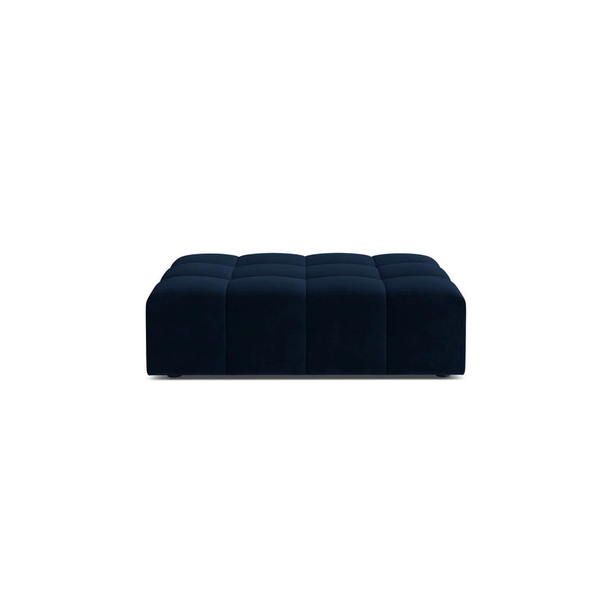 Jennifer Pouf aus Samt in Königsblau (Bluvel 86), 102x80 cm von Micadoni – Bild 1