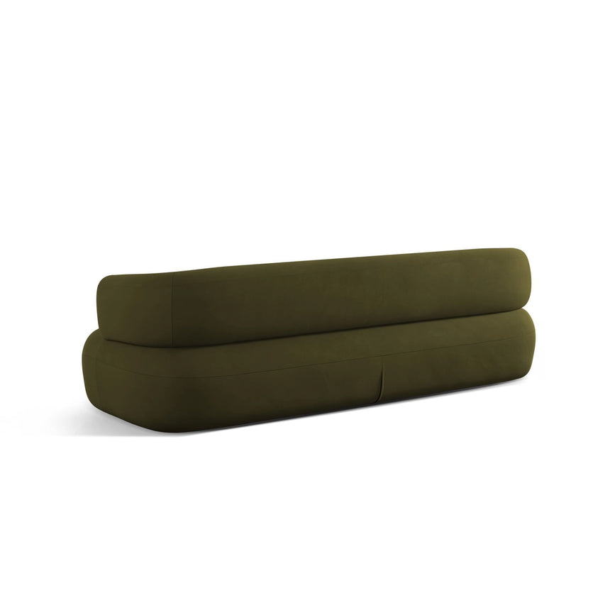 Jenny 3-Sitzer Sofa aus Samt in Grün (Salvador 8), 200x90 cm von Micadoni – Bild 6