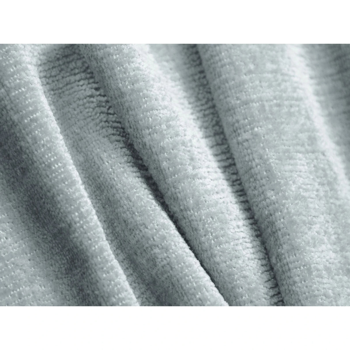 Jenny 5-Sitzer Ecksofa, Linke Seite, aus Chenille in Hellblau (Perfect Harmony 72), 225x145 cm von Micadoni – Bild 5