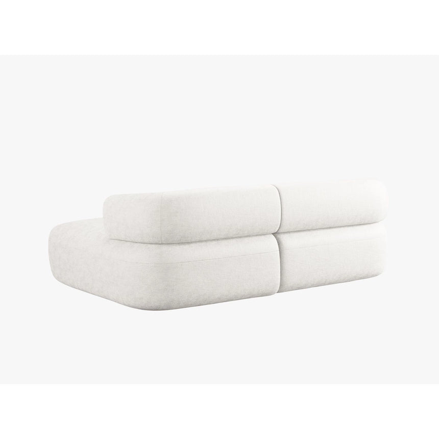Jenny 5-Sitzer Ecksofa, Rechte Seite, aus Samt, Chenille oder Boucle, 200x145 cm von Micadoni – Bild 4