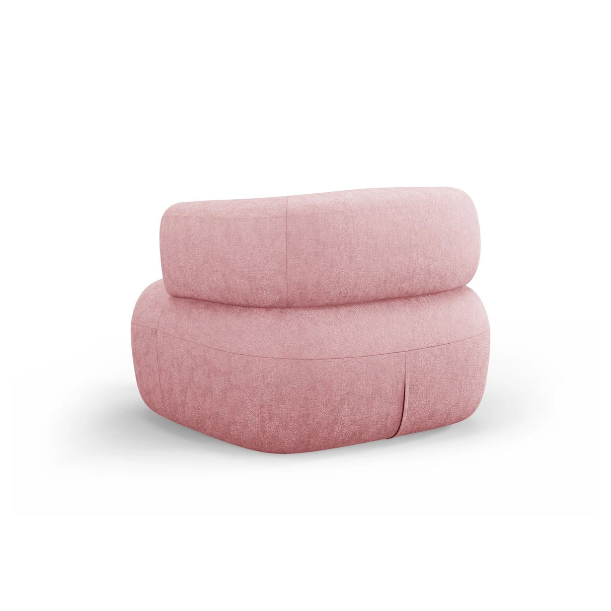Jenny Sessel aus Chenille in Rosa (Perfect Harmony 63), 90x88 cm von Micadoni – Bild 4