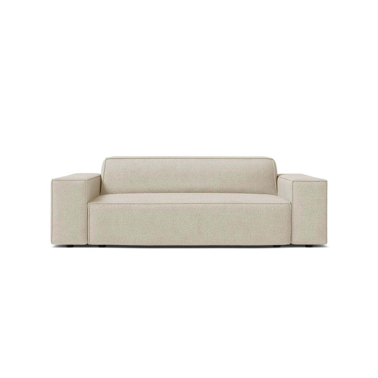 Jodie 2-Sitzer Sofa aus Boucle in Beige (Baloo 2074), 175x99 cm von Micadoni – Bild 1