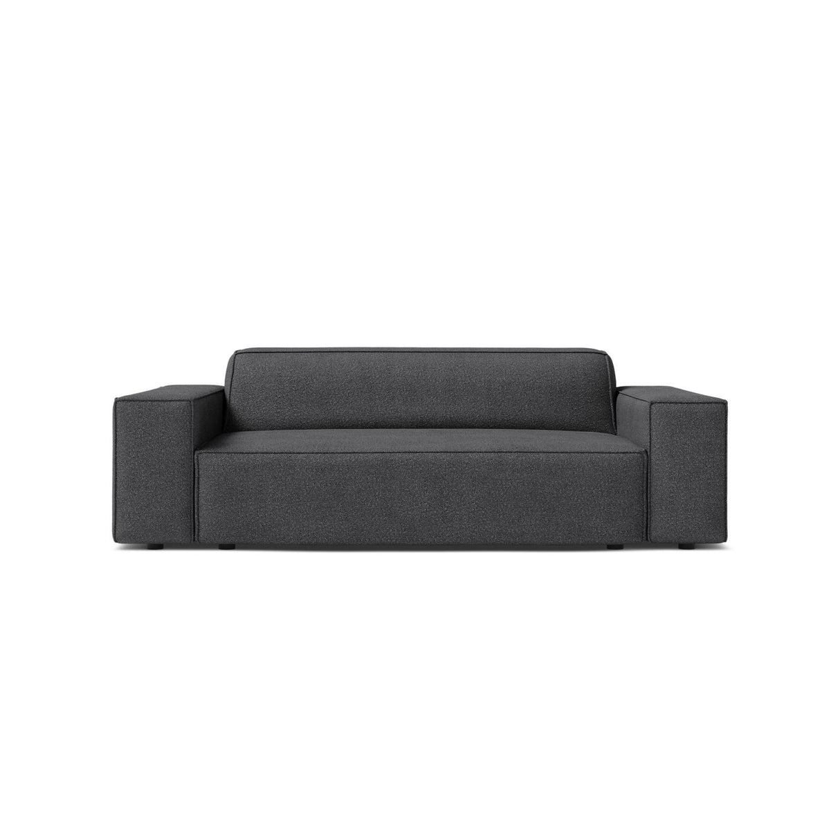 Jodie 2-Sitzer Sofa aus Boucle in Dunkelgrau (Baloo 2083), 175x99 cm von Micadoni – Bild 1