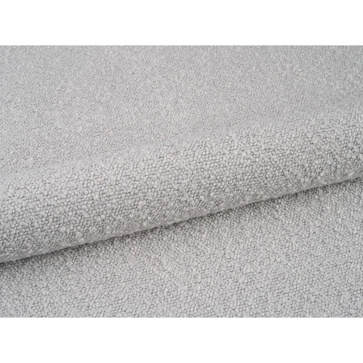 Jodie 2-Sitzer Sofa aus Boucle in Hellgrau (Baloo 2085), 175x99 cm von Micadoni – Bild 4