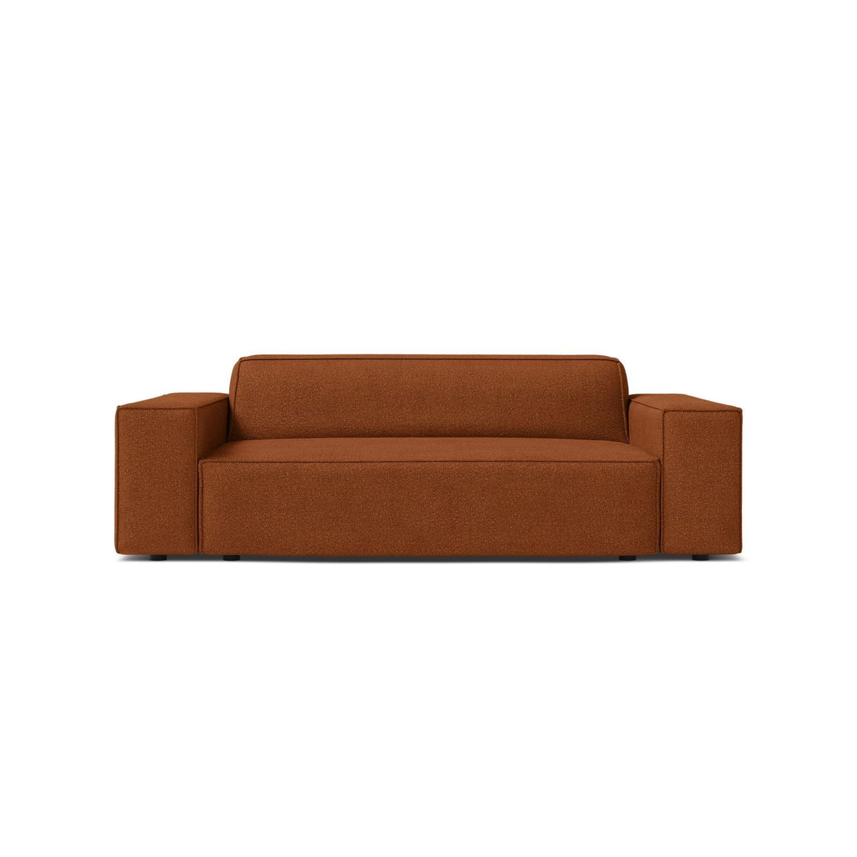 Jodie 2-Sitzer Sofa aus Boucle in Terrakotta (Baloo 2078), 175x99 cm von Micadoni – Bild 1
