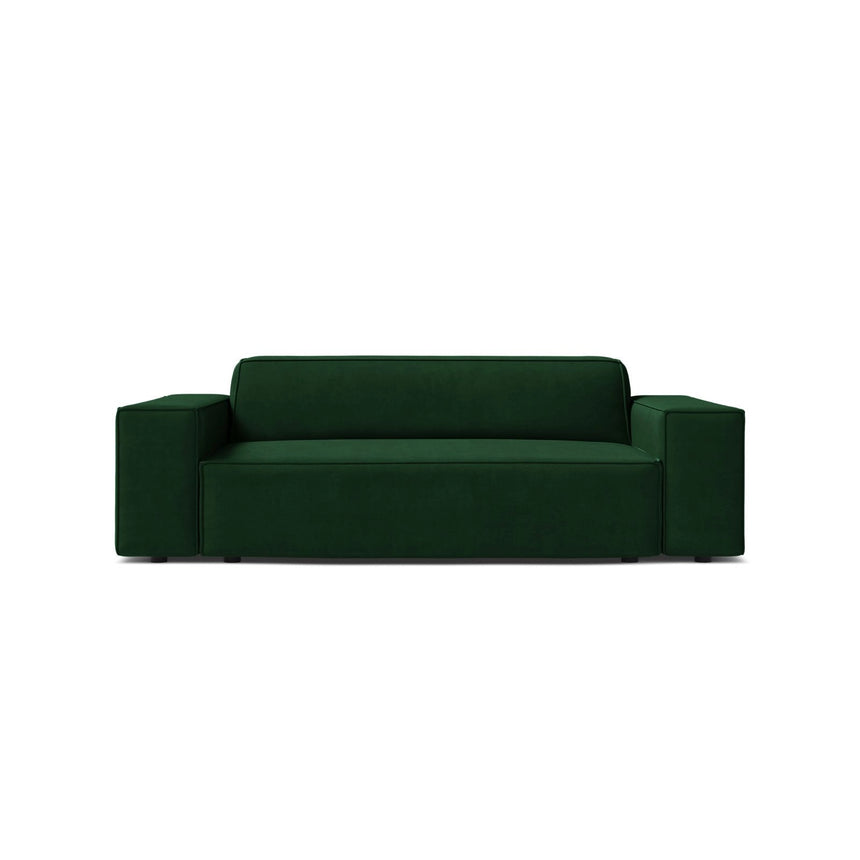 Jodie 2-Sitzer Sofa aus Samt in Flaschengrün (Bluvel 78), 175x99 cm von Micadoni – Bild 1