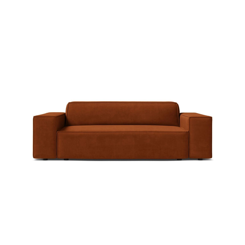 Jodie 2-Sitzer Sofa aus Samt in Terrakotta (Bluvel 4215), 175x99 cm von Micadoni – Bild 1