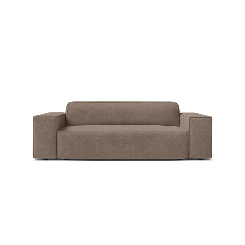 Jodie 2-Sitzer Sofa aus Strukturierter Stoff in Cappuccino (Liberty 5), 175x99 cm von Micadoni – Bild 1