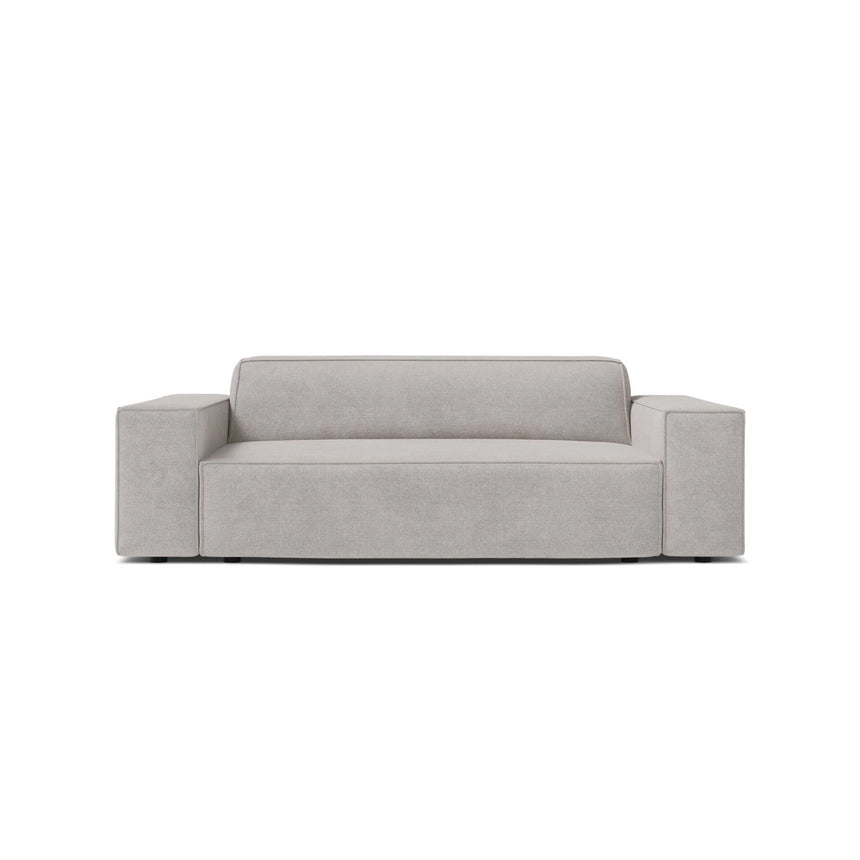 Jodie 2-Sitzer Sofa aus Strukturierter Stoff in Hellgrau (Liberty 18), 175x99 cm von Micadoni – Bild 1