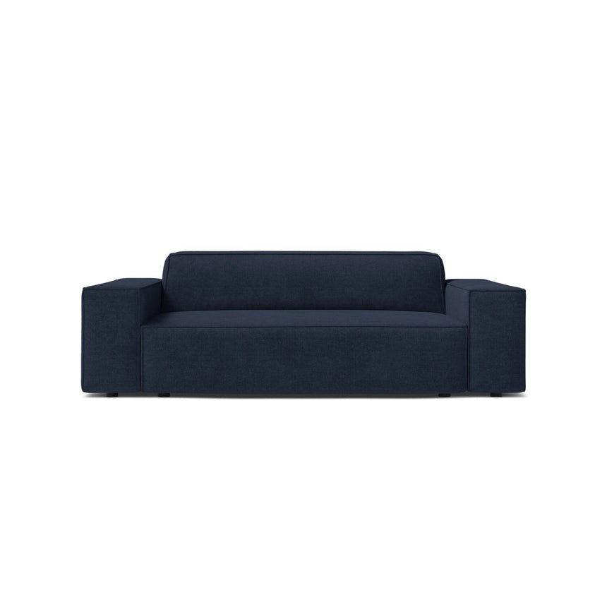 Jodie 2-Sitzer Sofa aus Strukturierter Stoff in Marineblau (Liberty 15), 175x99 cm von Micadoni – Bild 1