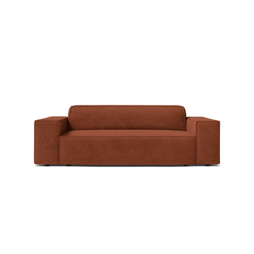 Jodie 2-Sitzer Sofa aus Strukturierter Stoff in Ziegel (Liberty 9), 175x99 cm von Micadoni – Bild 1