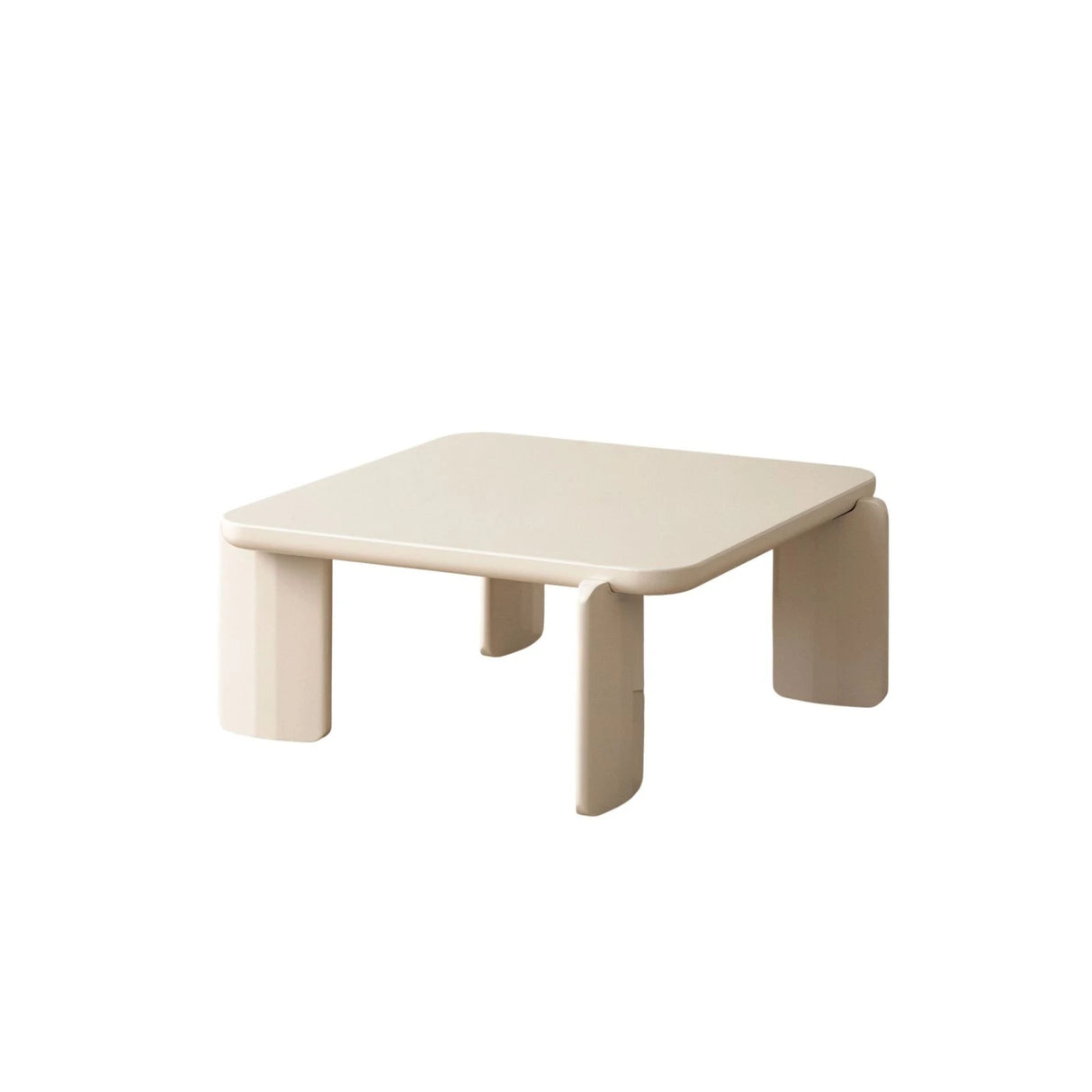 Jonc Couchtisch glänzend, 80x80x35 cm von Micadoni – Produktbild 1