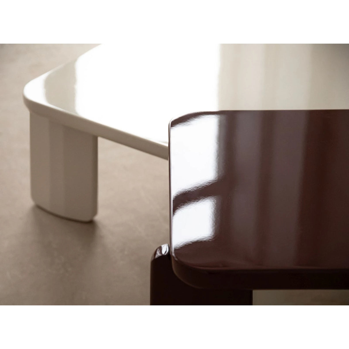 Jonc Couchtisch glänzend, 80x80x35 cm von Micadoni – Produktbild 7