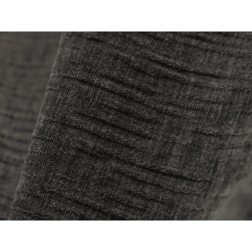 Kaelle 4-Sitzer Ecksofa mit Schlaffunktion und Bettkasten, Linke Seite, aus Chenille in Dunkelgrau (Over The Horizon 97), 252x165 cm von Micadoni – Bild 8