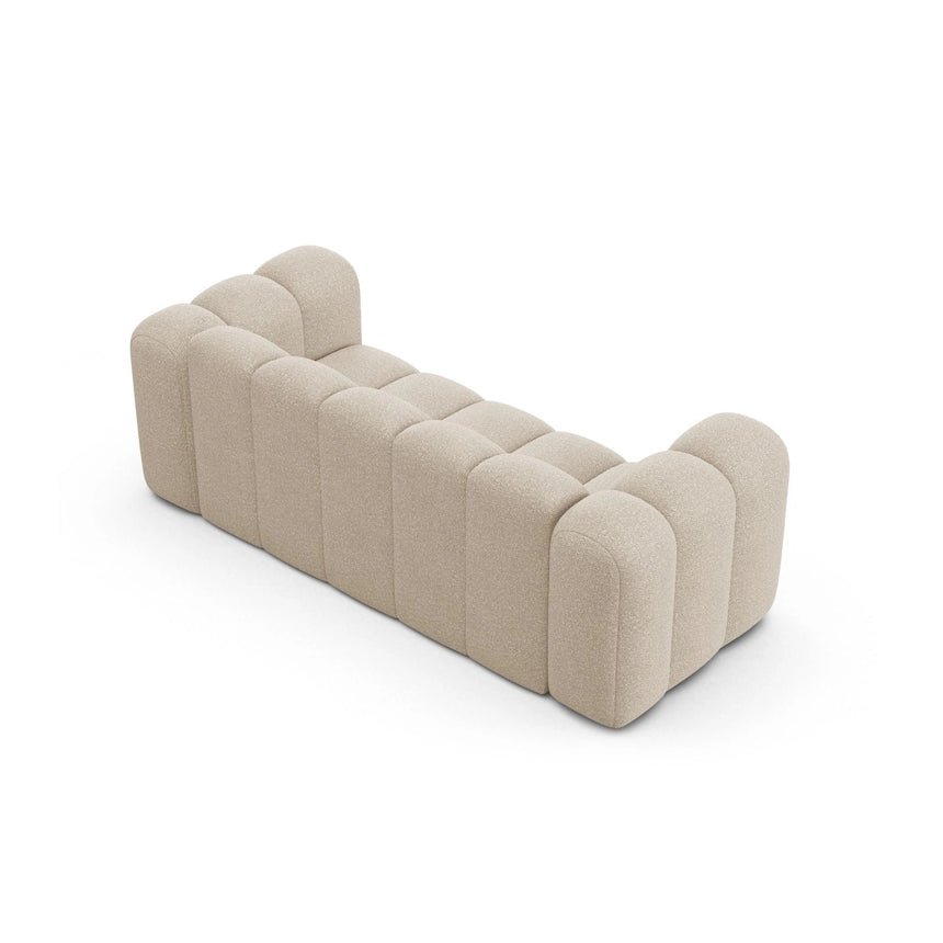 Lupine 2-Sitzer Sofa aus Boucle in Beige (Baloo 2074), 200x95 cm von Micadoni – Bild 4