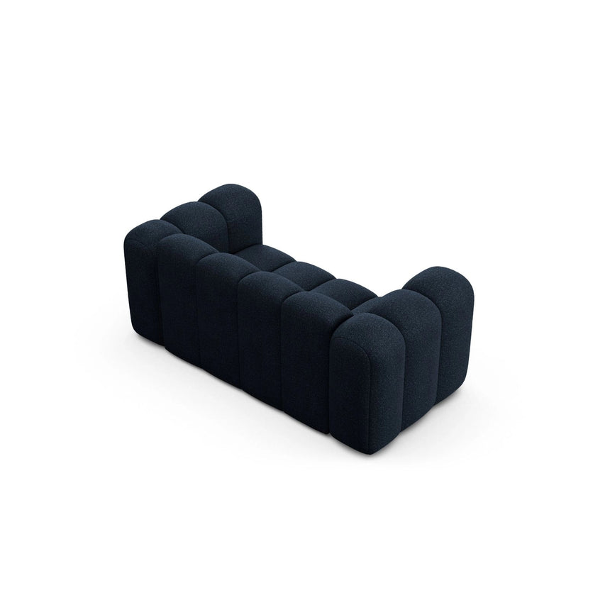 Lupine 2-Sitzer Sofa aus Boucle in Dunkelblau (Baloo 2088), 170x95 cm von Micadoni – Bild 3