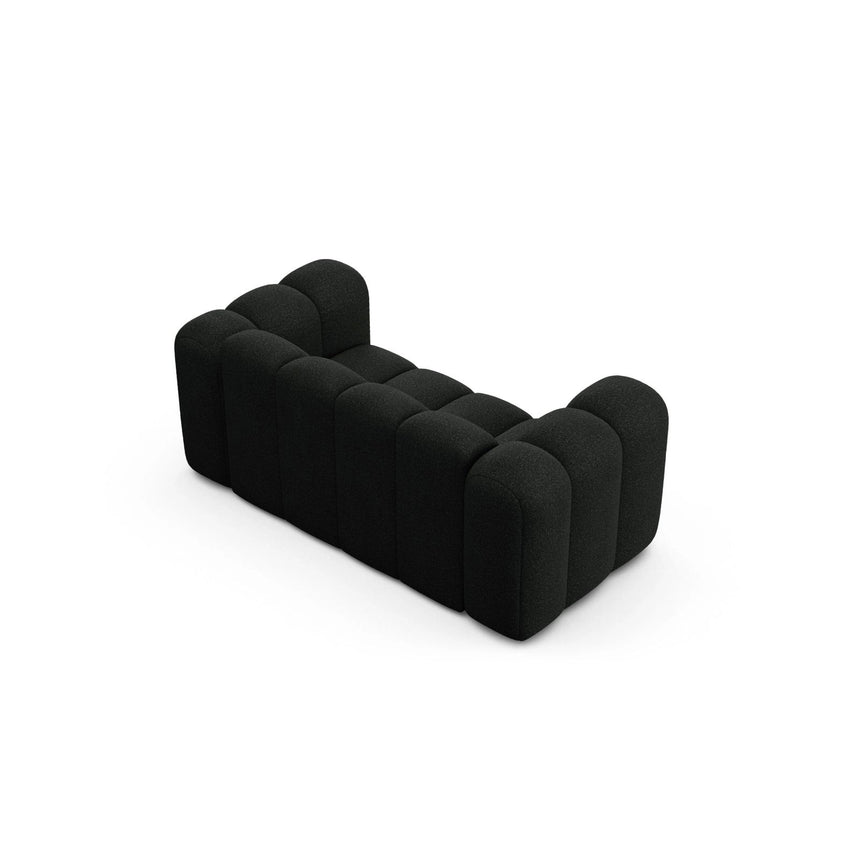 Lupine 2-Sitzer Sofa aus Boucle in Schwarz (Baloo 2082), 170x95 cm von Micadoni – Bild 3