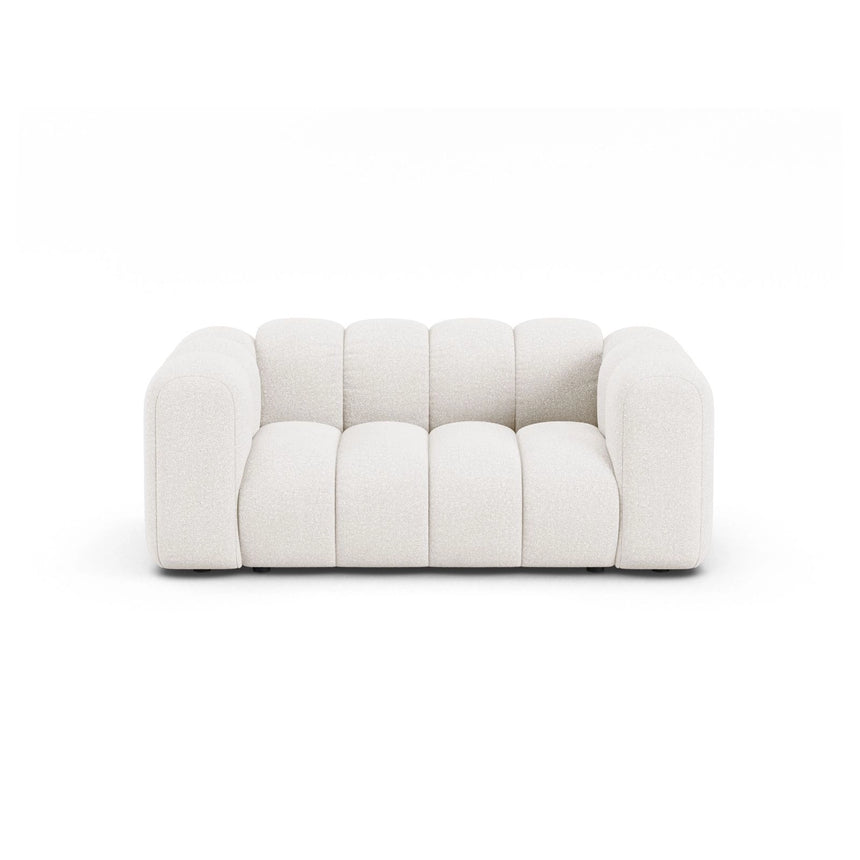 Lupine 2-Sitzer Sofa aus Samt, Boucle oder Chenille, 170x95 cm von Micadoni – Bild 1