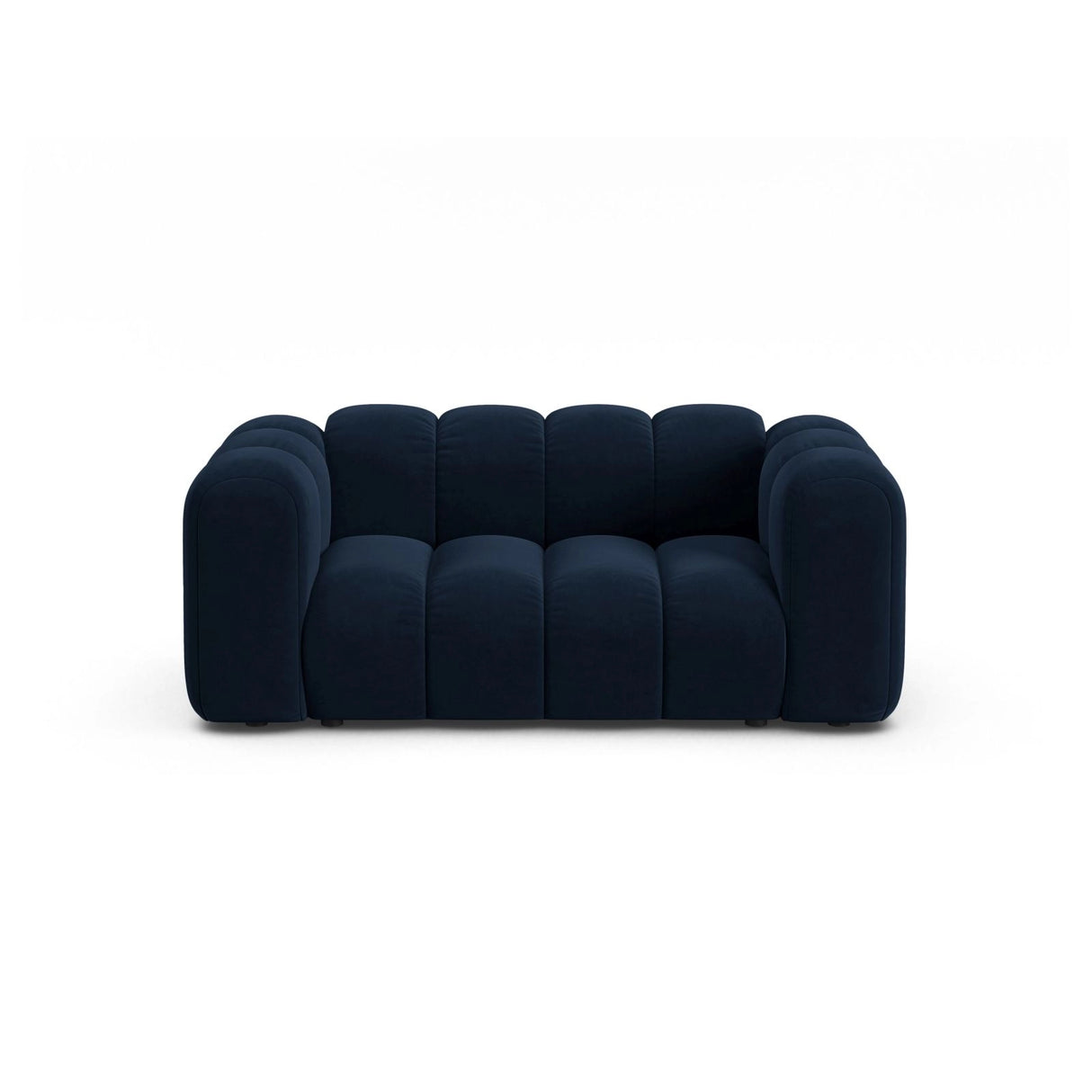 Lupine 2-Sitzer Sofa aus Samt in Königsblau (Salvador 5), 170x95 cm von Micadoni – Bild 1