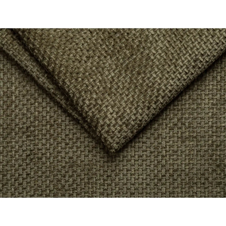 Lupine 5-Sitzer Sofa, Rechte Seite, aus Chenille in Grün (Eden 12 Olive), 335x166 cm von Micadoni – Bild 6