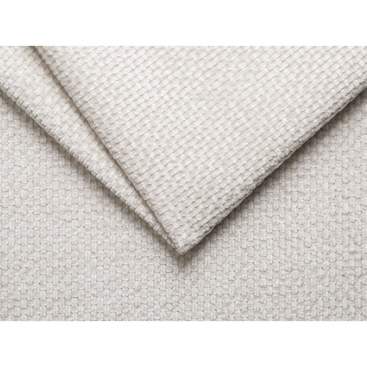Lupine 5-Sitzer Sofa, Rechte Seite, aus Chenille in Leichtes Beige (Eden 2 Pearl), 335x166 cm von Micadoni – Bild 6