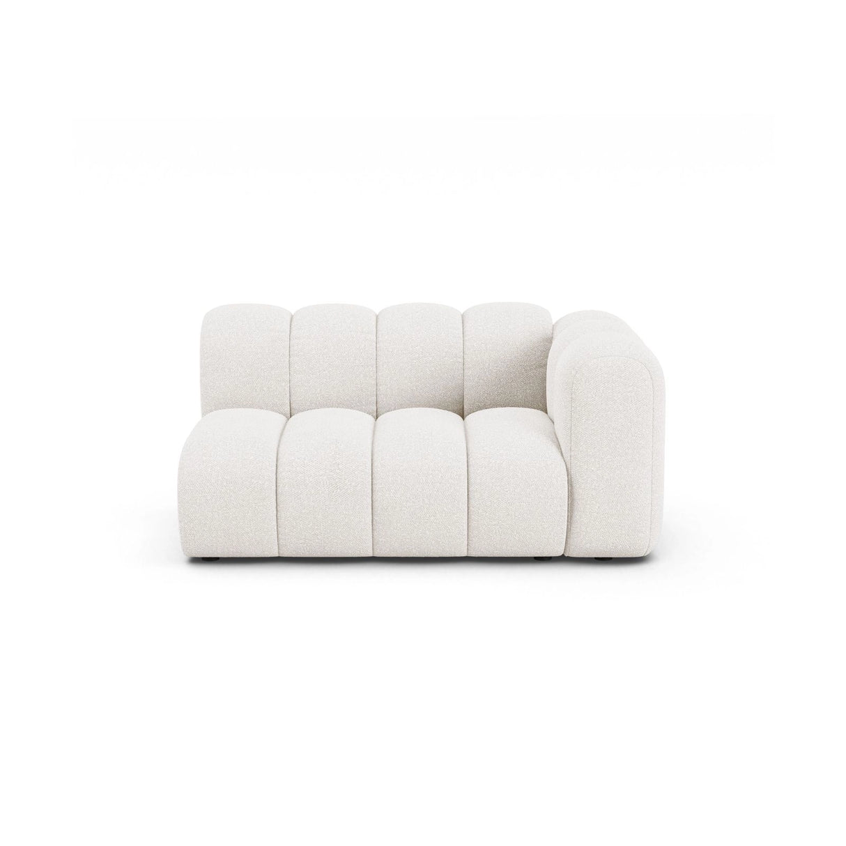 Lupine Modulares 2-Sitzer Sofa Sitzelement, Rechte Seite, aus Samt, Chenille oder Boucle, 145x95 cm von Micadoni – Bild 1