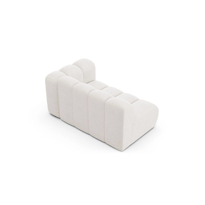 Lupine Modulares 2-Sitzer Sofa Sitzelement, Rechte Seite, aus Samt, Chenille oder Boucle, 145x95 cm von Micadoni – Bild 4