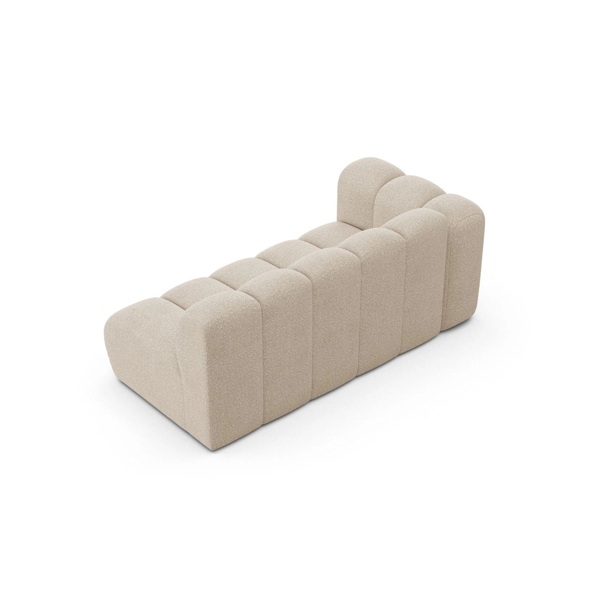 Lupine Modulares 3-Sitzer Sofa Sitzelement, Linke Seite, aus Boucle in Beige (Baloo 2074), 175x95 cm von Micadoni – Bild 4