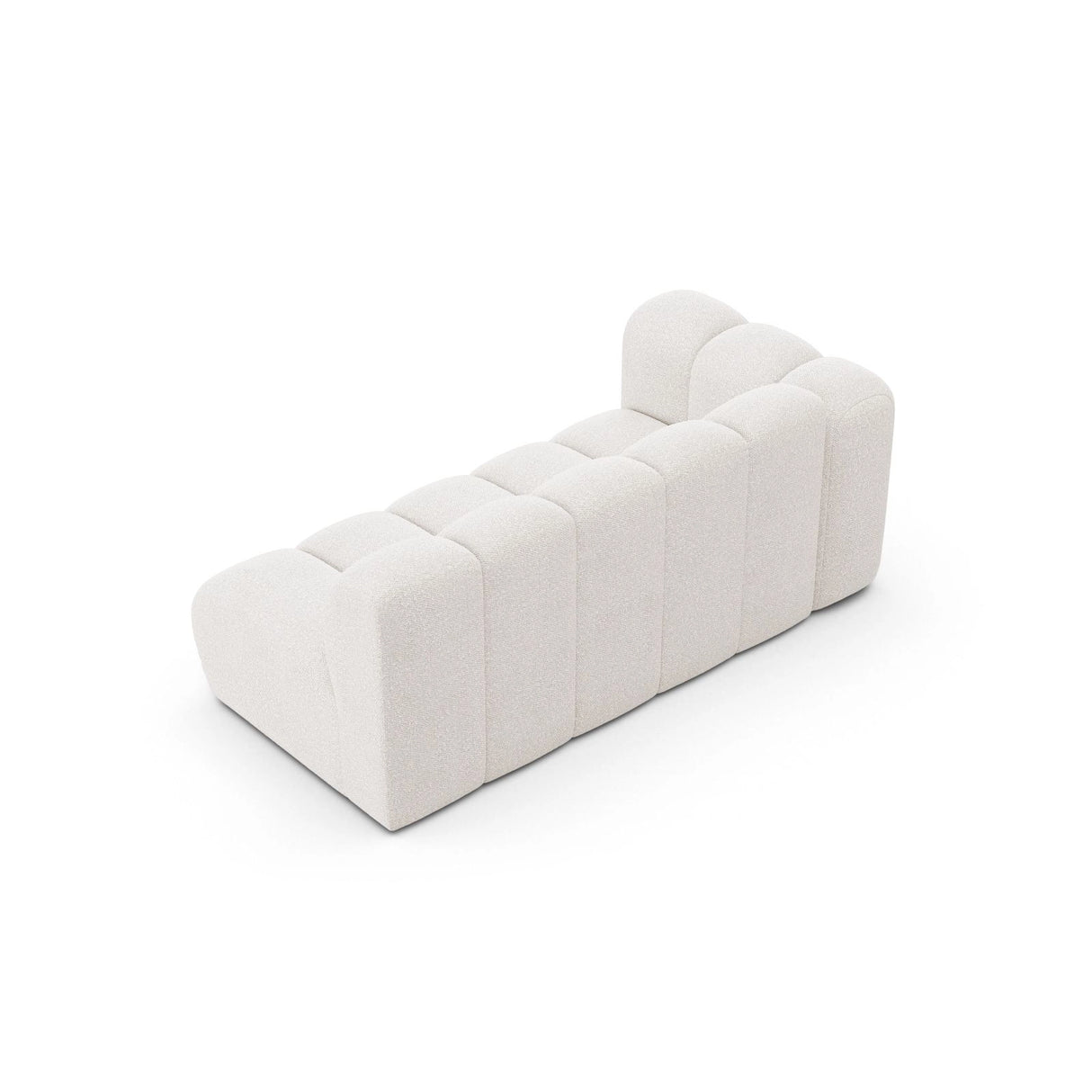 Lupine Modulares 3-Sitzer Sofa Sitzelement, Linke Seite, aus Samt, Chenille oder Boucle, 175x95 cm von Micadoni – Bild 4