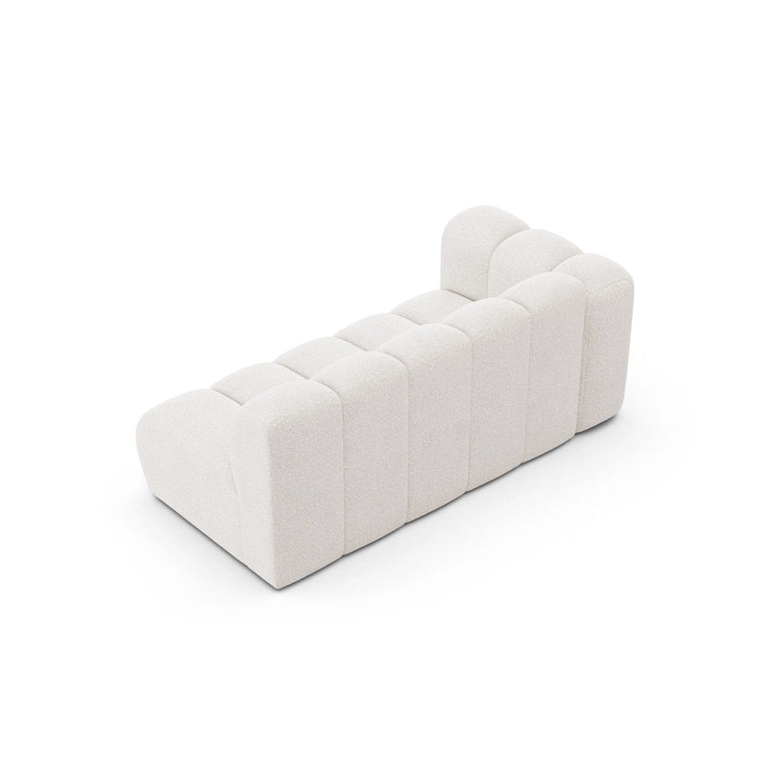 Lupine Modulares 3-Sitzer Sofa Sitzelement, Linke Seite, aus Samt, Chenille oder Boucle, 175x95 cm von Micadoni – Bild 4