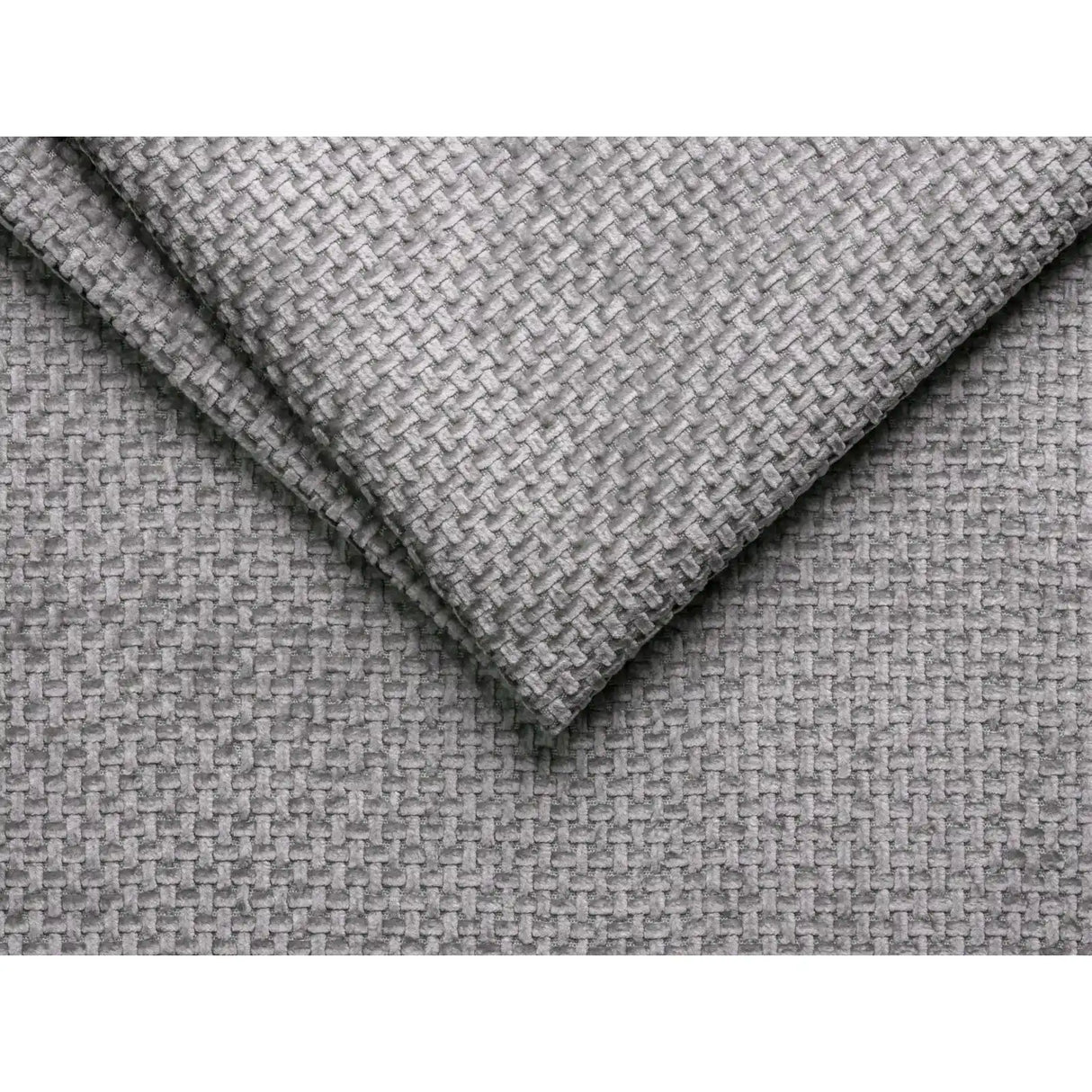 Lupine Modulares 4-Sitzer Ecksofa, Linke Seite, aus Chenille in Hellgrau (Eden 18 Grey), 260x177 cm von Micadoni – Bild 5
